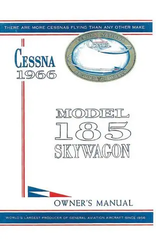Cessna 185E 1966 Owner's Manual 1