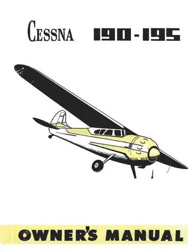 Cessna 190,195,195A,195B 1946-1953 Owner's Manual 1