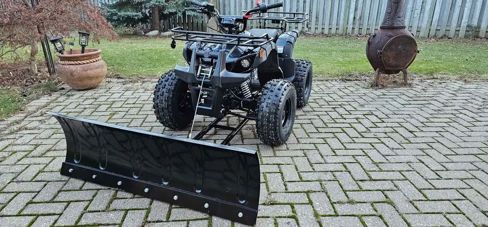 Tao/Viper 125Cc Gas Atv With Plow 1