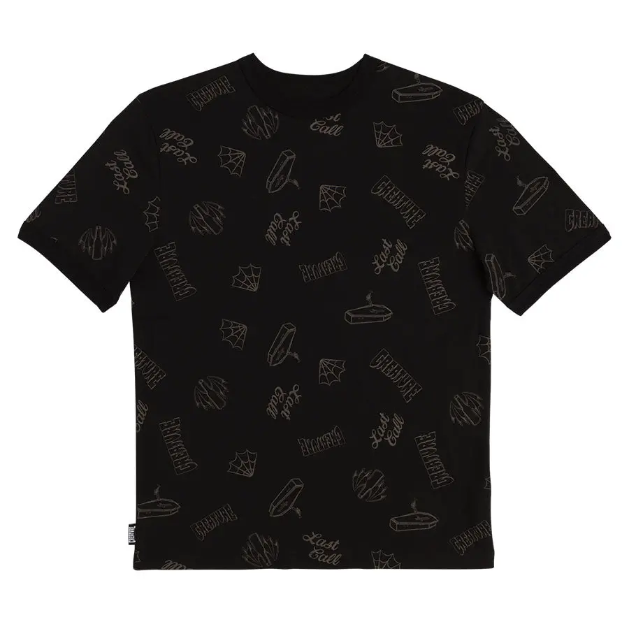 Creature Last Call Ringer Tee Black 1