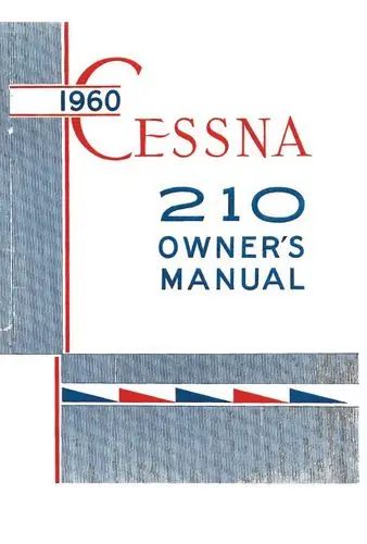 Cessna 210 1960 Owner's Manual 1