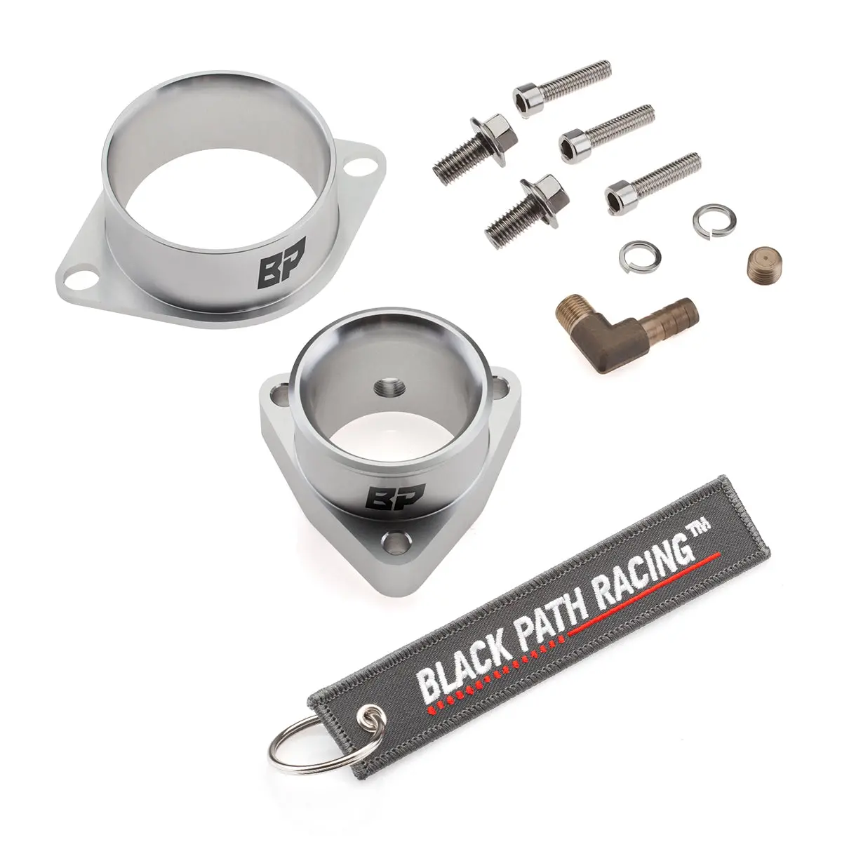 Universal Turbo Compressor Inlet + Outlet Adapter Flange Fits Dodge 1