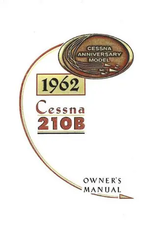 Cessna 210B 1962 Owner's Manual 1