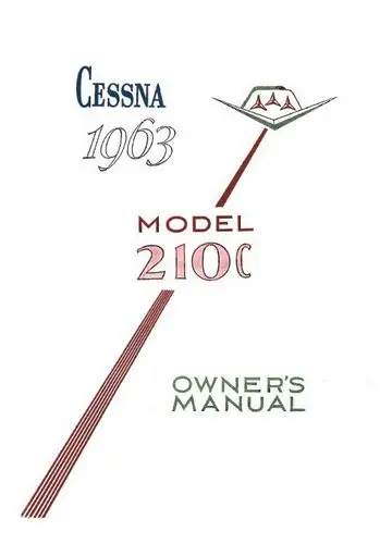Cessna 210C 1963 Owner's Manual 1