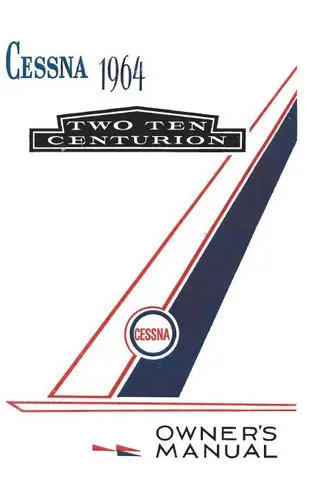 Cessna 210D 1964 Owner's Manual 1