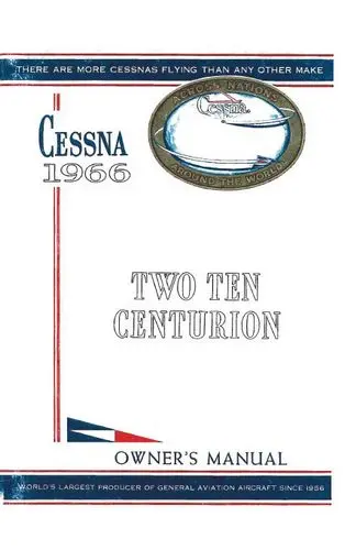 Cessna 210F 1966 Owner's Manual 1