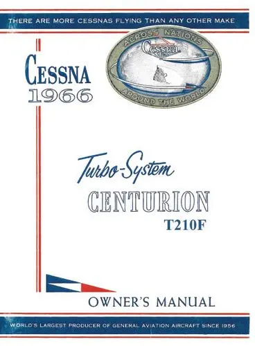 Cessna Turbo 210F Centurion 1966 Owner's Manual 1