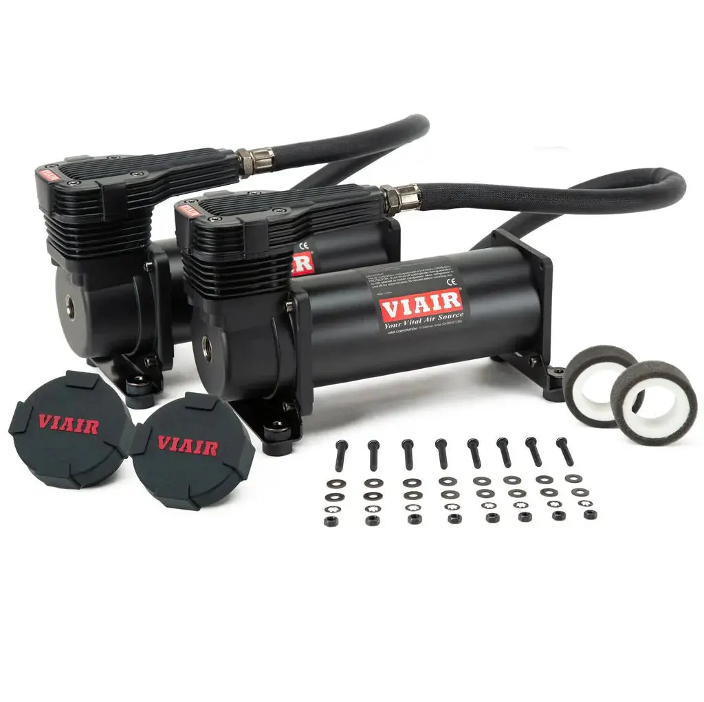 Viair Dual Compressor 485C Stealth Black Gen 2, Air Suspension Kits 1
