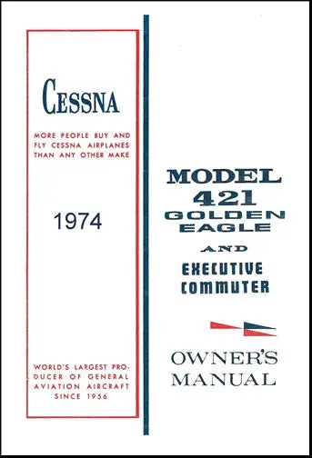 Cessna 421B 1974 Owner's Manual 1