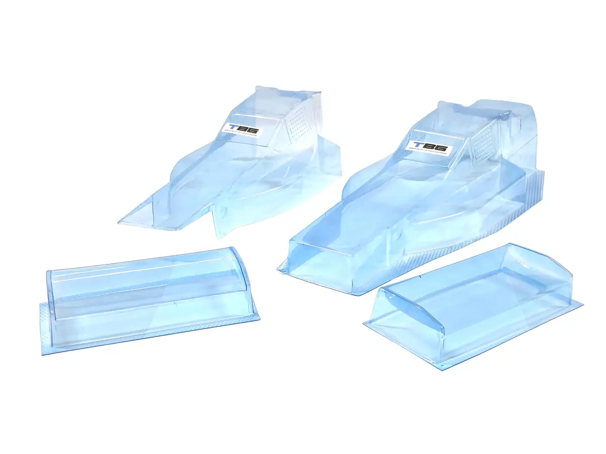 1/10 Team Blue Groove Buggy Lexan Body & Spoiler (Pair) 1