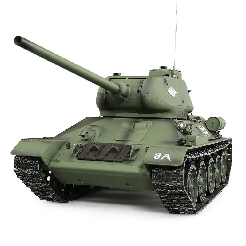 Heng Long® 1/16 Rc Battle Tank T-34/85 – Upgrade Edition – Metal Gearbox, Infrared Battle & Real Sound Effects 1