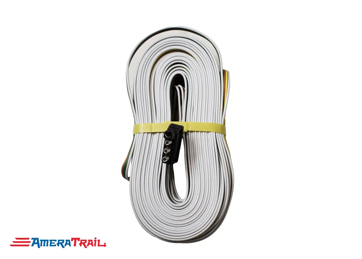 4 Way Trailer Harness W/ 40' Lead, Dual Ground -Optronics 1