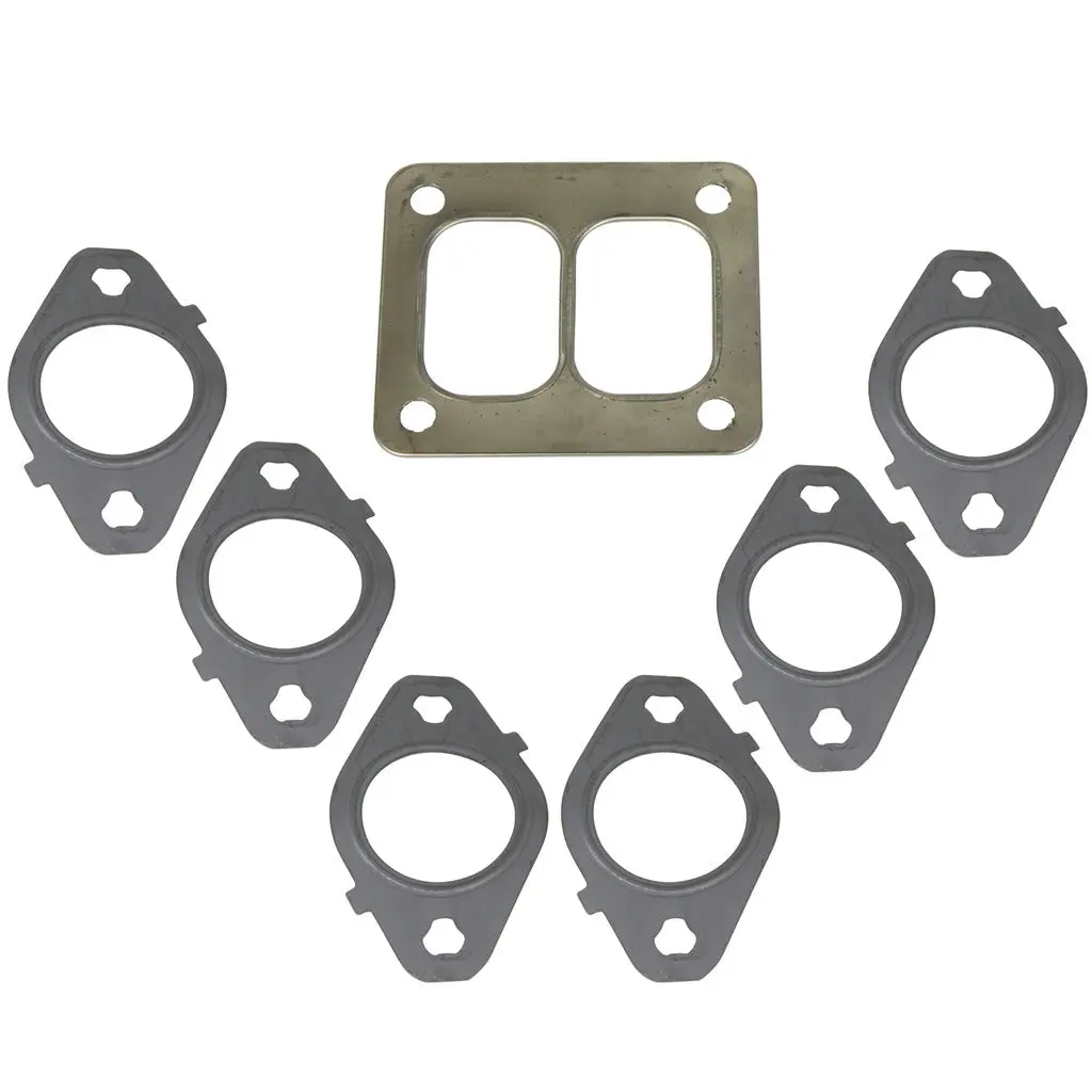 Exhaust Manifold Gasket Set T4 Mount Dodge 5.9L/6.7L Cummins 1998.5-2018 1