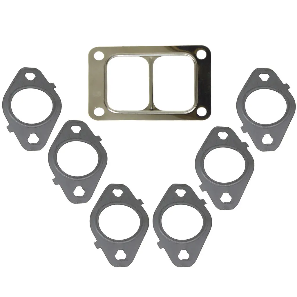 Exhaust Manifold Gasket Set T6 Mount Dodge 5.9L/6.7L Cummins 1998.5-2018 1