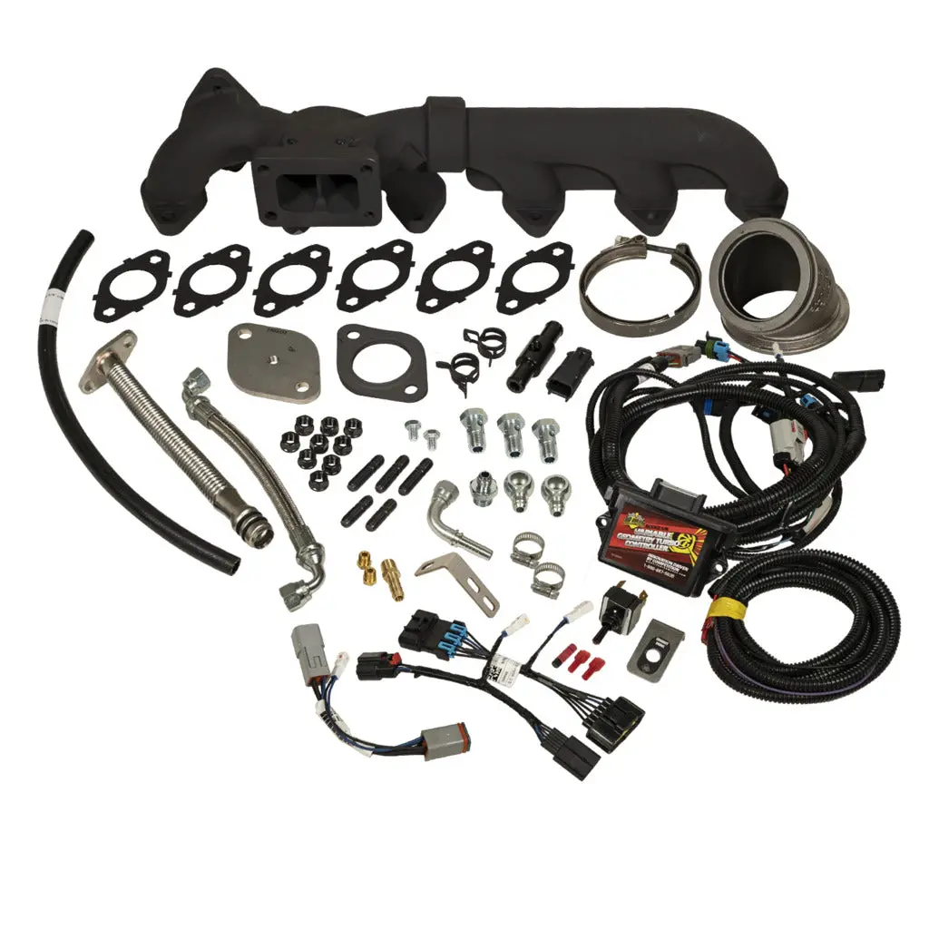 Howler Vgt Complete Install Kit C/W Controller Dodge 5.9L Cummins 2003-2007 1