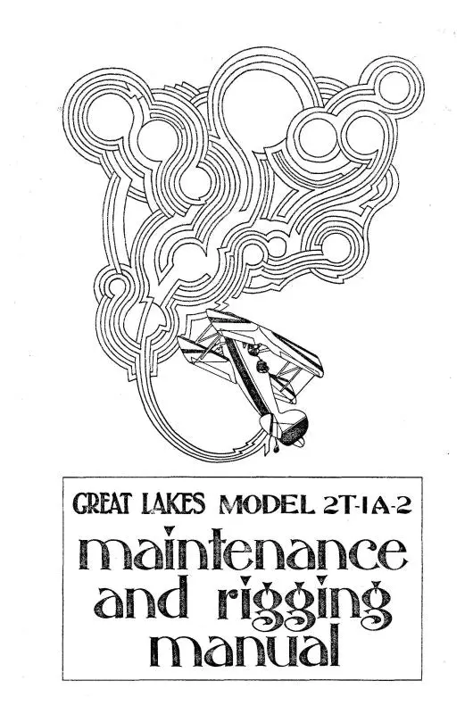 Great Lakes 2T-1A-2 Great Lakes Maintenance & Rigging (Gk2t1a2-M-C) 1