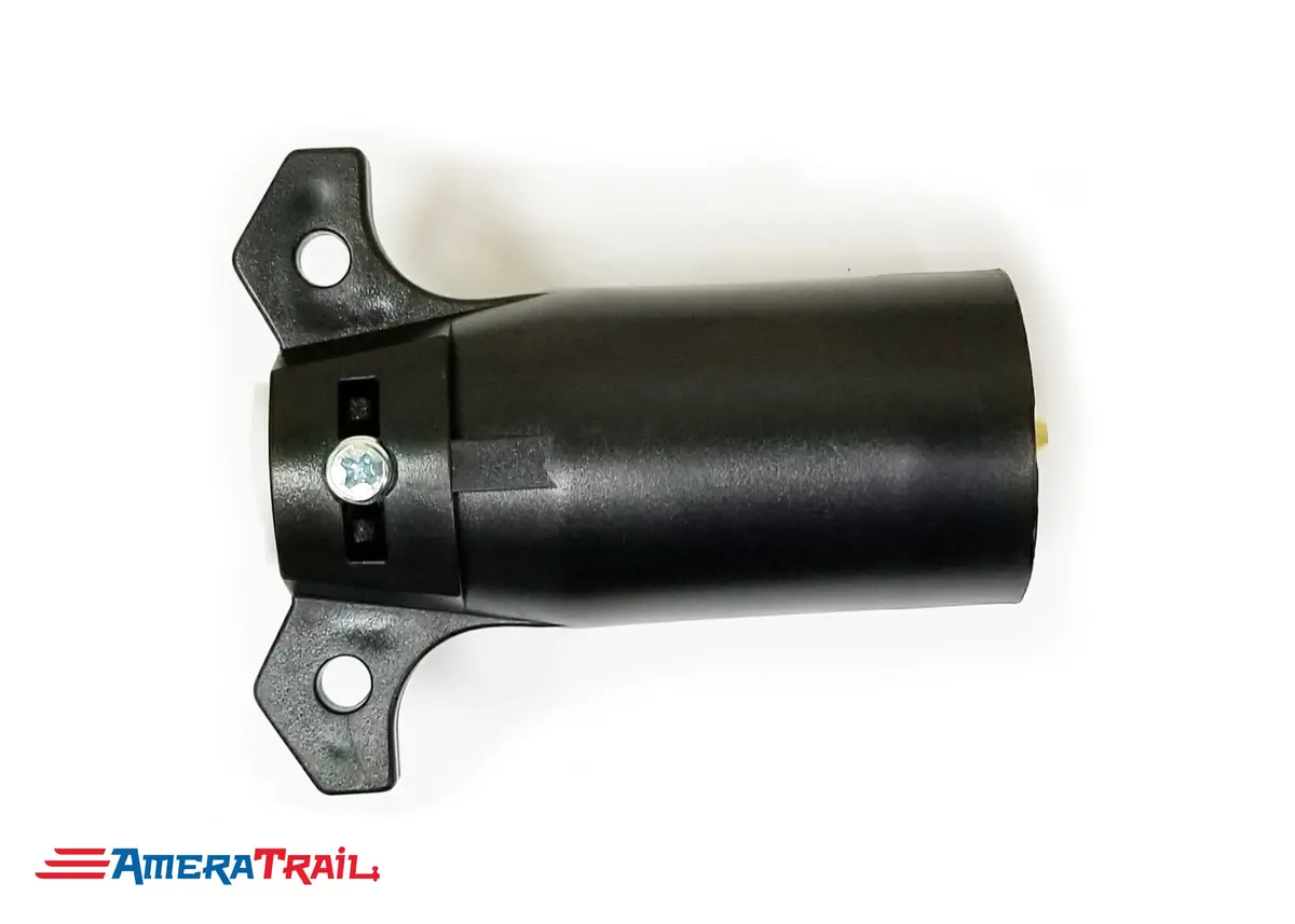 7 Way Round Rv Style Trailer Harnes Connector Assembly 1