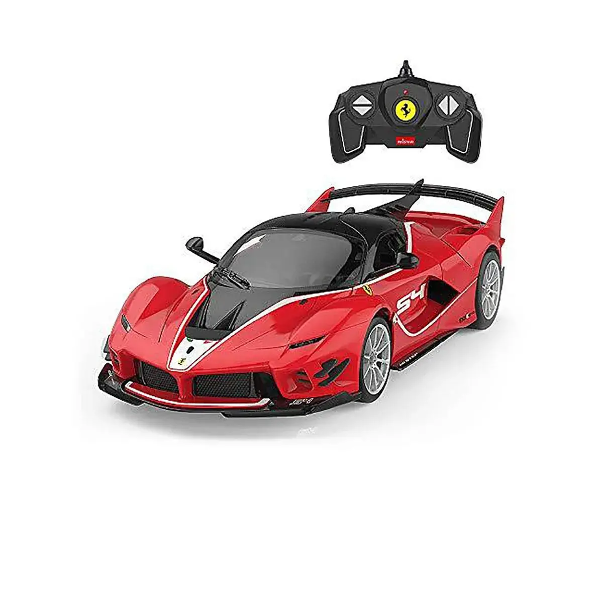 Rastar Rc Car Kits To Build, 1/18 Ferrari Fxx-K Evo Rc Car Assembly Building Kit With Remote, 92Pcs Diy, Stem Kits For Kids Ages 8+ 1
