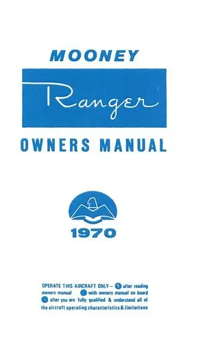 Mooney M20c Ranger 1970 Owner's Manual (70-20C-Om-B) 1