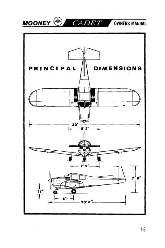 Mooney  Cadet 1969 Owner's Manual (Mocadet-69-O-C) 1