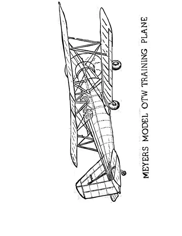 Meyers Aircraft Company Otw Training Plane 1943 Maintenance Manual (Meotw-43-M) 1