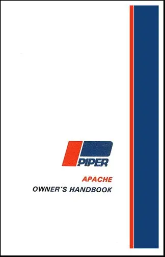 Piper Pa23 Apache 1954-56 Owner's Manual (752-420) 1