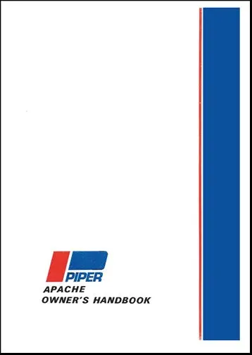 Piper Pa-23, 23-160 Apache 1957-58 Owner's Manual (752-455) 1