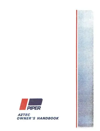Piper Pa23-250 Aztec C 1966-68 Owner's Manual (753-709) 1