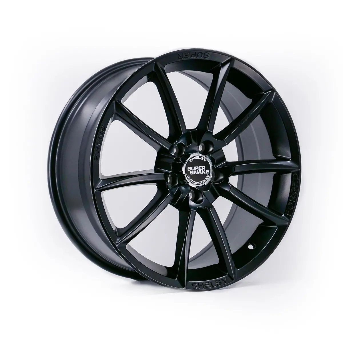19 X 8.5 5X114.3 1Pc Matte Black Wheels For Ford Mustang Shelby 1