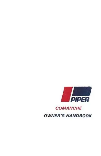 Piper Pa24-180, 250 1961 Owner's Manual (753-570) 1