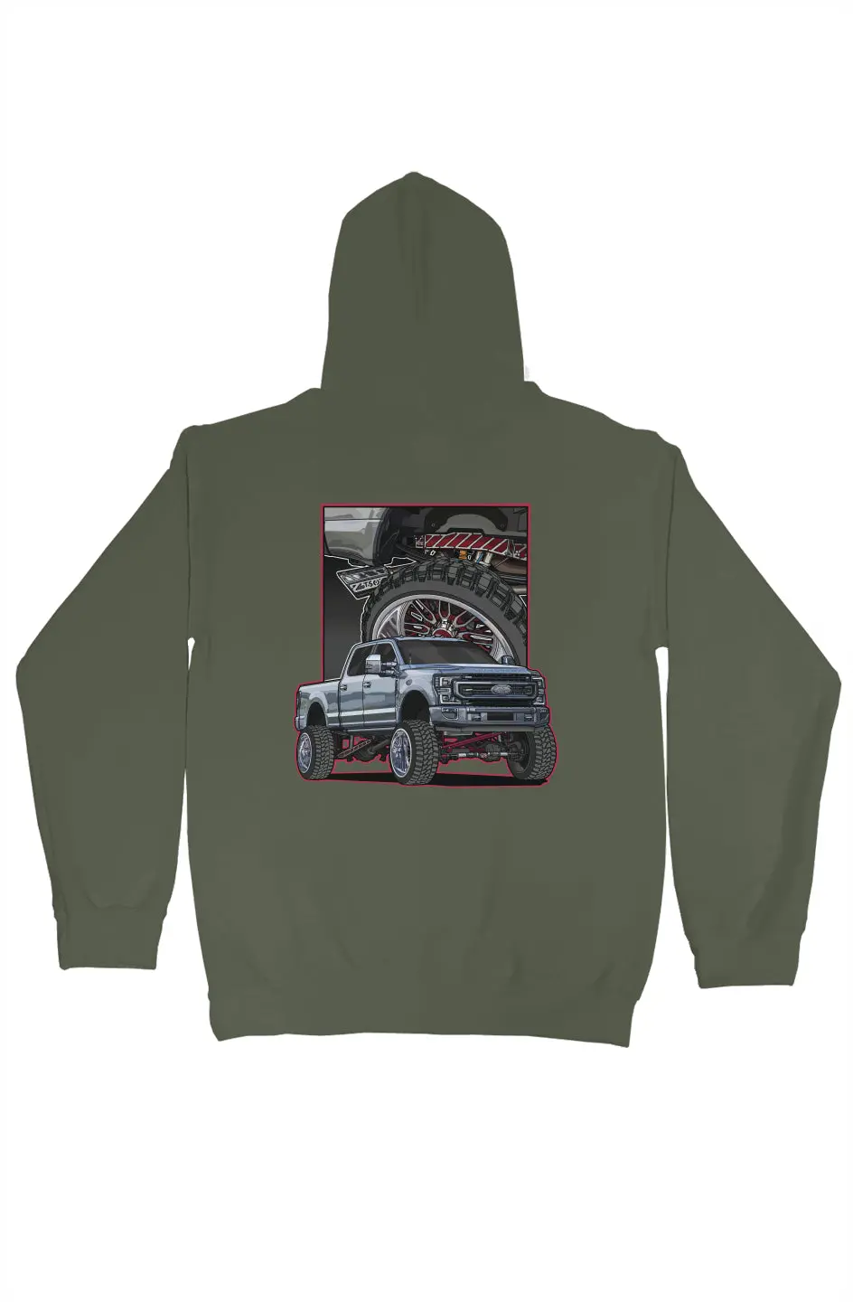F250 Hooded Sweatshirt 1