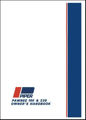 Piper Pa25-150,235 Pawnee Thru 1964 Owner's Manual (753-631) 1