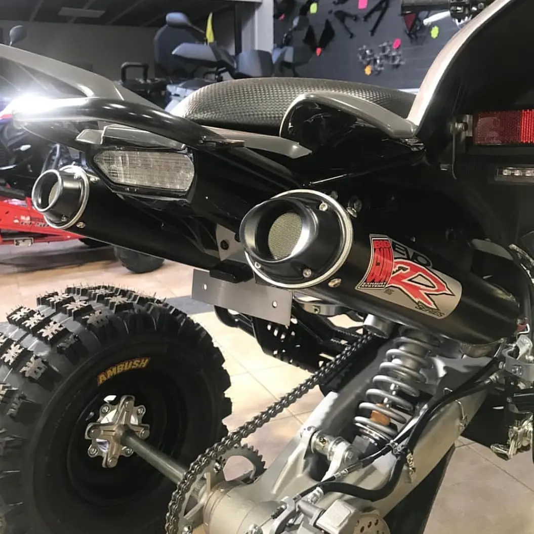 Evo R Dual Full System (Black) - Yamaha Raptor 700 (06-14) 2