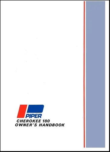 Piper Pa28-180D 1967-69 Owner's Manual (753-765) 1
