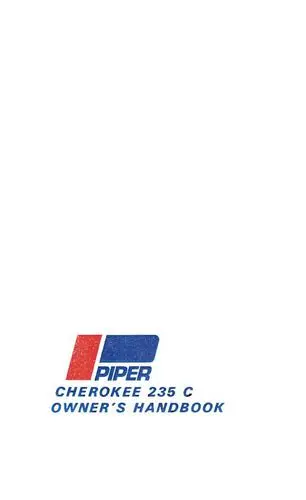 Piper Pa28-235C  1968-69 Owner's Manual (753-767) 1