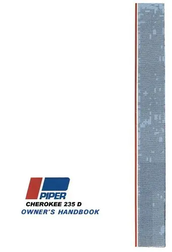 Piper Pa-28-235D 1970 Owner's Manual (753-808) 1