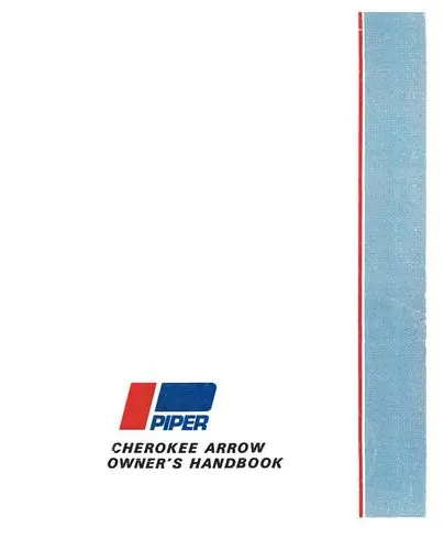 Piper Pa28r-180 1967-69 Owner's Manual (753-750) 1