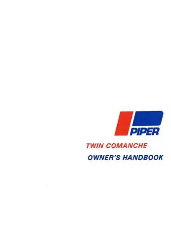Piper Pa30 Twin Comanche 1963-65 Owner's Manual (753-644) 1