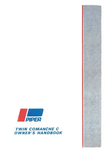 Piper Pa-30 Twin Comanche C 1968-69 Owner's Manual (753-773) 1