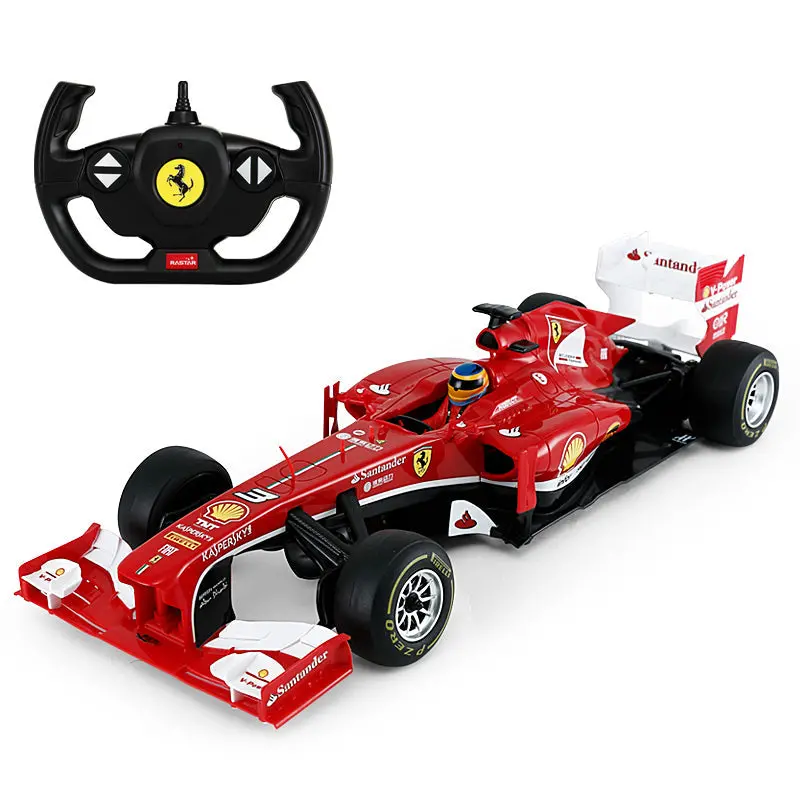 Ferrari F1 Rc Car 1/12 Scale Licensed Remote Control Toy Car, Official F1 Merchandise By Rastar 1