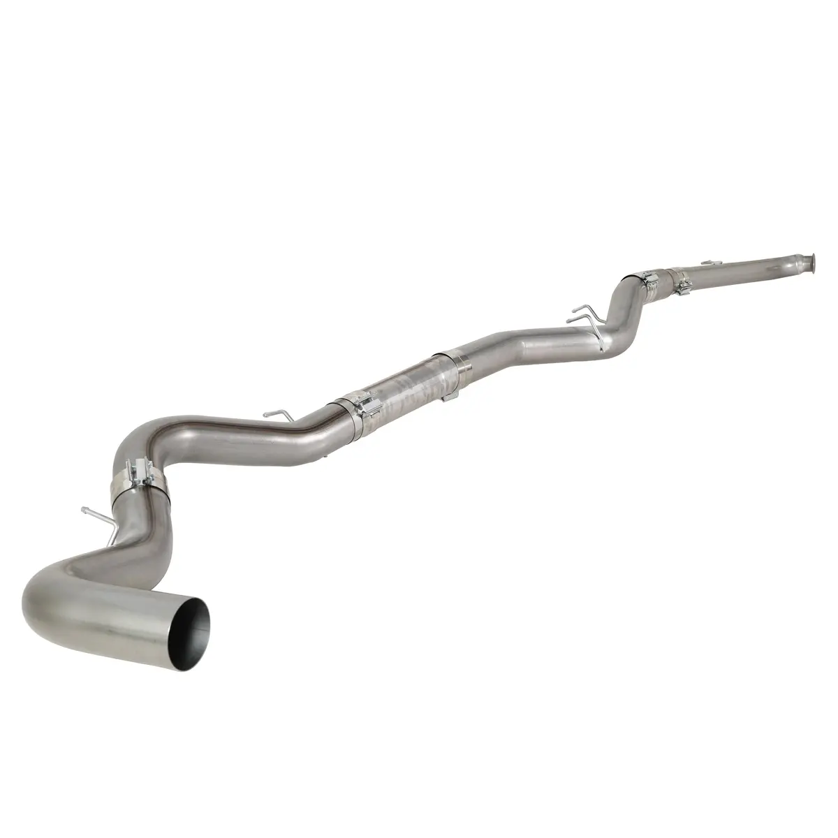 Trucktok 2007.5-2010 6.6L Duramax Lmm  5"  Dpf Delete Downpipe-Back Exhaust 1