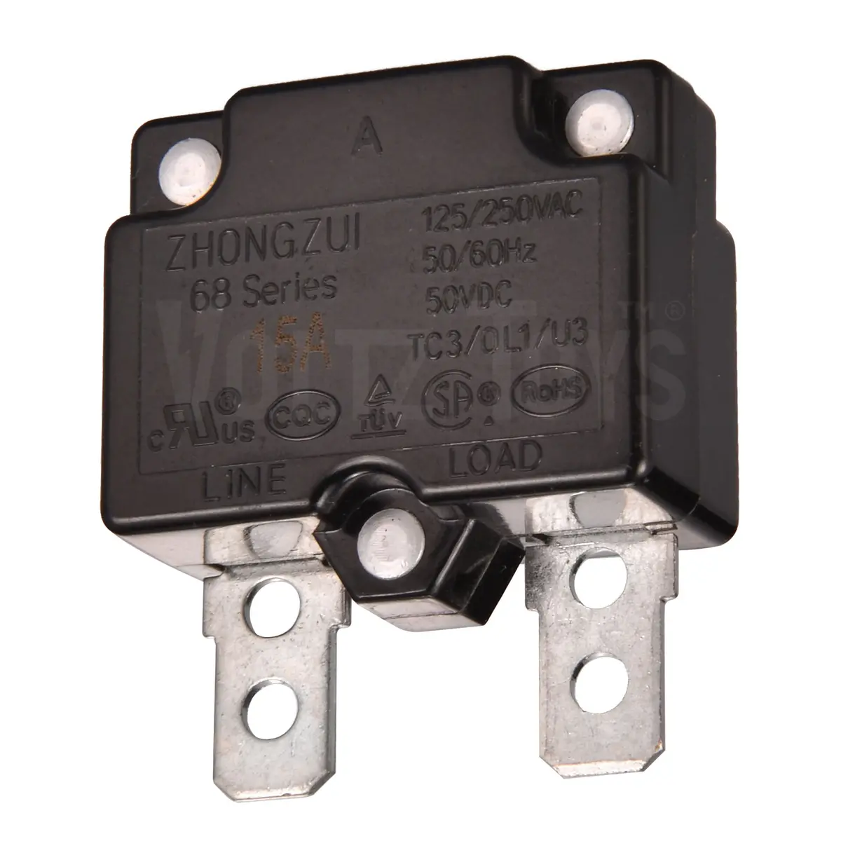Auto-Reset Fuse 15A For Ride-On Cars -Kow 1