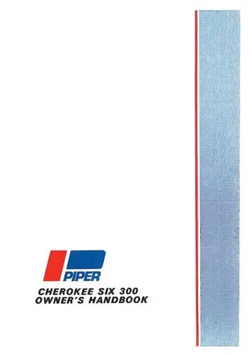 Piper Pa32-300 1966-68 Owner's Manual (753-745) 1