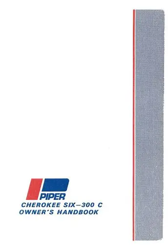 Piper Pa32-300 Cherokee Six C 1970 Owner's Manual (753-810) 1