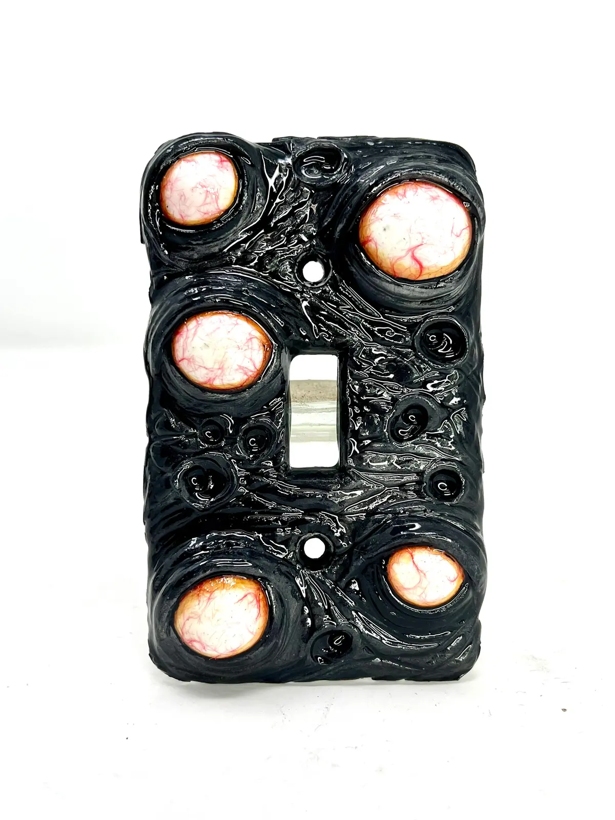 Eye Sore Switch Plate Black 1
