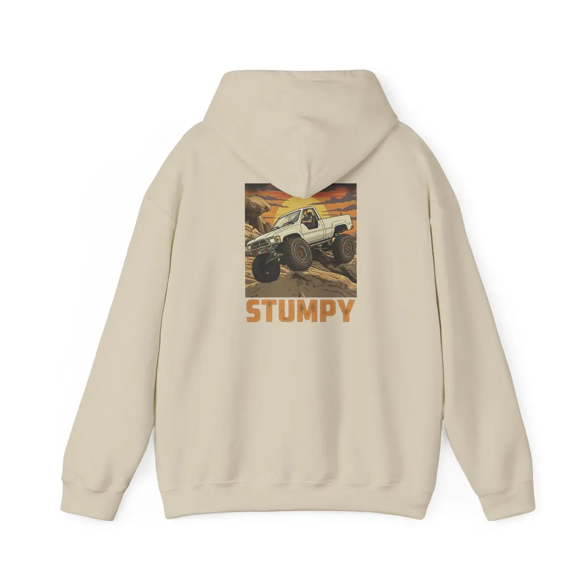 Stumpy The Toyota Off-Road Adventure Hoodie 1