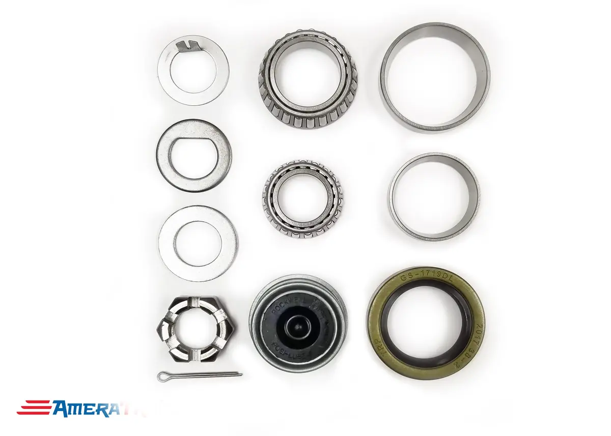Bearing Kit, Fits Most 5 Lug Hubs / 3500 Lb. Axles - Rockwell American 1