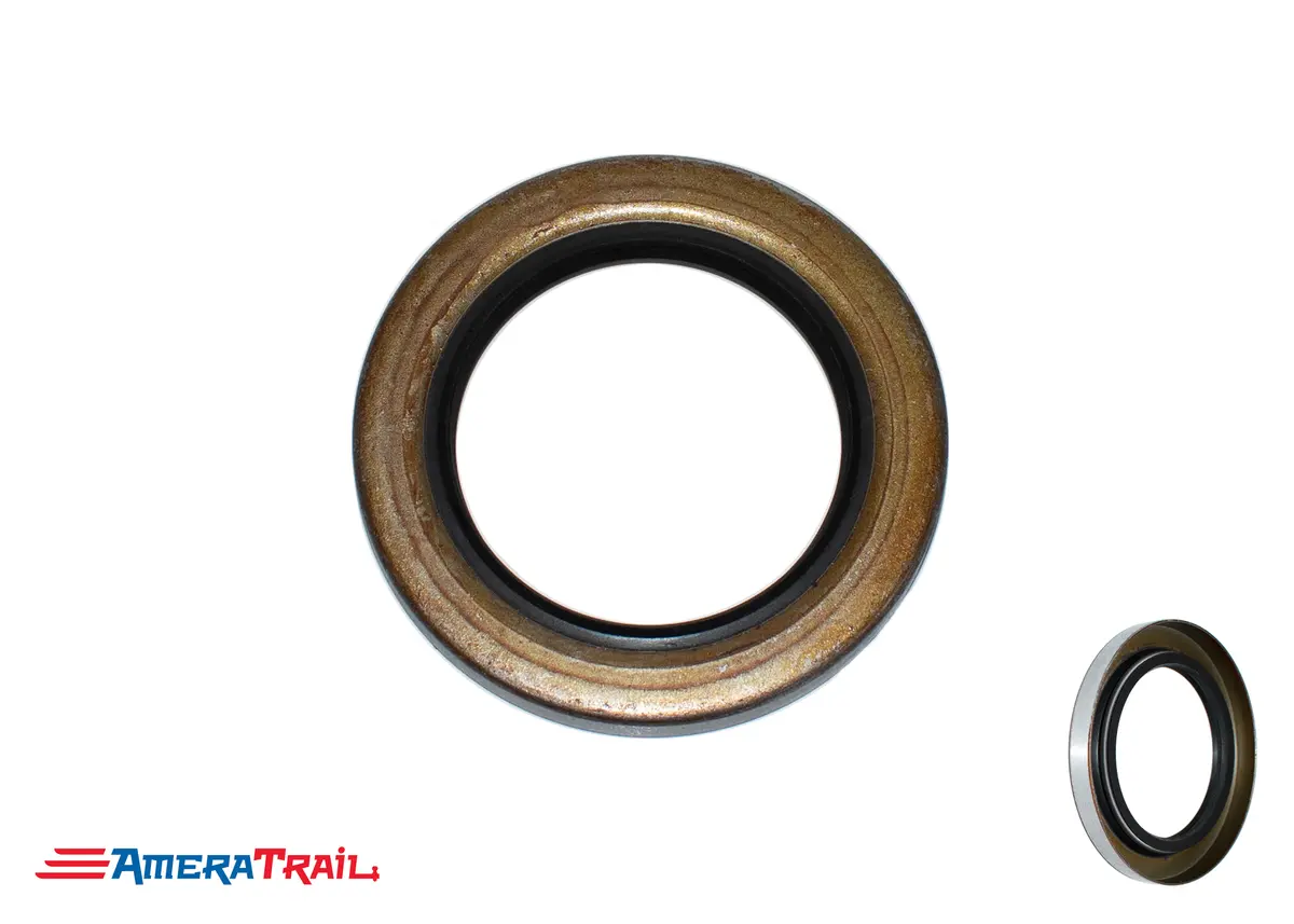 5 Lug Rear Double Lip Hub Seal, 1.719" Id X 2.565" Od, Common On 3.5K Axles - # 010-019-00 / 171255Tb 1