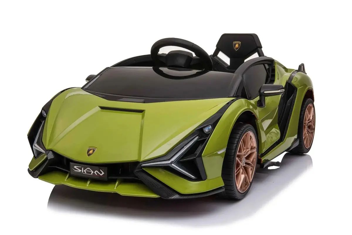 Official Licensed Lamborghini Sian 12V Electric Kids Ride On - Dark Green 1