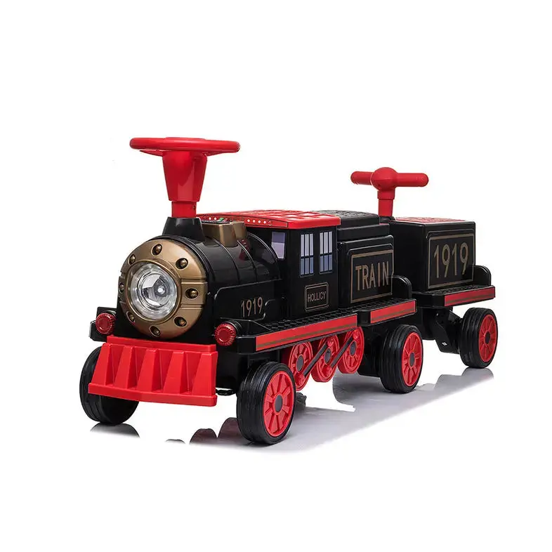 12V Locomotive Train With Carriage For Kids And Parents 1